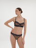 Soutien-gorge corbeille - Noir