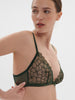 Soutien-gorge triangle sans-armatures - Vert Clover