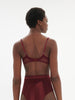 Soutien-gorge armatures - Rouge Obscur