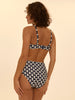 Haut de maillot de bain bandeau mousse avec armatures - Imprimé sailling