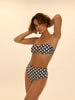 Haut de maillot de bain bandeau mousse avec armatures - Imprimé sailling