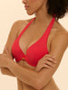 Haut de maillot de bain triangle avec armatures cachées - Flamingo
