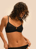 Soutien-gorge triangle sans-armatures - Noir