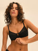 Soutien-gorge triangle sans-armatures - Noir