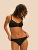 Soutien-gorge triangle sans-armatures - Noir