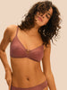 Soutien-gorge triangle sans-armatures - Mulberry