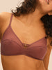 Soutien-gorge triangle sans-armatures - Mulberry