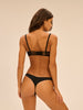 Soutien-gorge corbeille - Noir