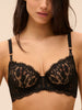 Soutien-gorge corbeille - Noir