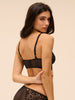 Soutien-gorge corbeille - Noir