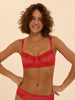 Soutien-gorge corbeille - Flamingo