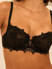 Soutien-gorge corbeille - Noir