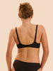 Soutien-gorge sans-armatures structuré - Noir