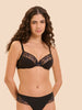 Soutien-gorge avec armatures classique - Noir