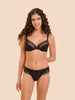 Soutien-gorge avec armatures classique - Noir