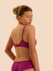 Soutien-gorge avec armature décolleté plongeant - Rose Désir