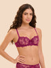 Soutien-gorge corbeille bonnets profonds - Rose Désir