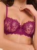 Soutien-gorge corbeille bonnets profonds - Rose Désir