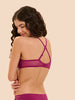 Soutien-gorge corbeille bonnets profonds - Rose Désir