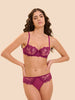 Soutien-gorge corbeille bonnets profonds - Rose Désir