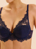 Soutien-gorge push-up décolleté plongeant - Minuit