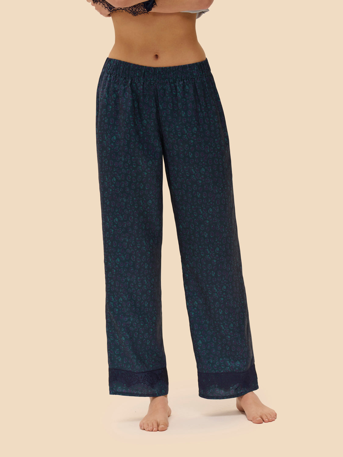 Pantalon - Bleu Féline