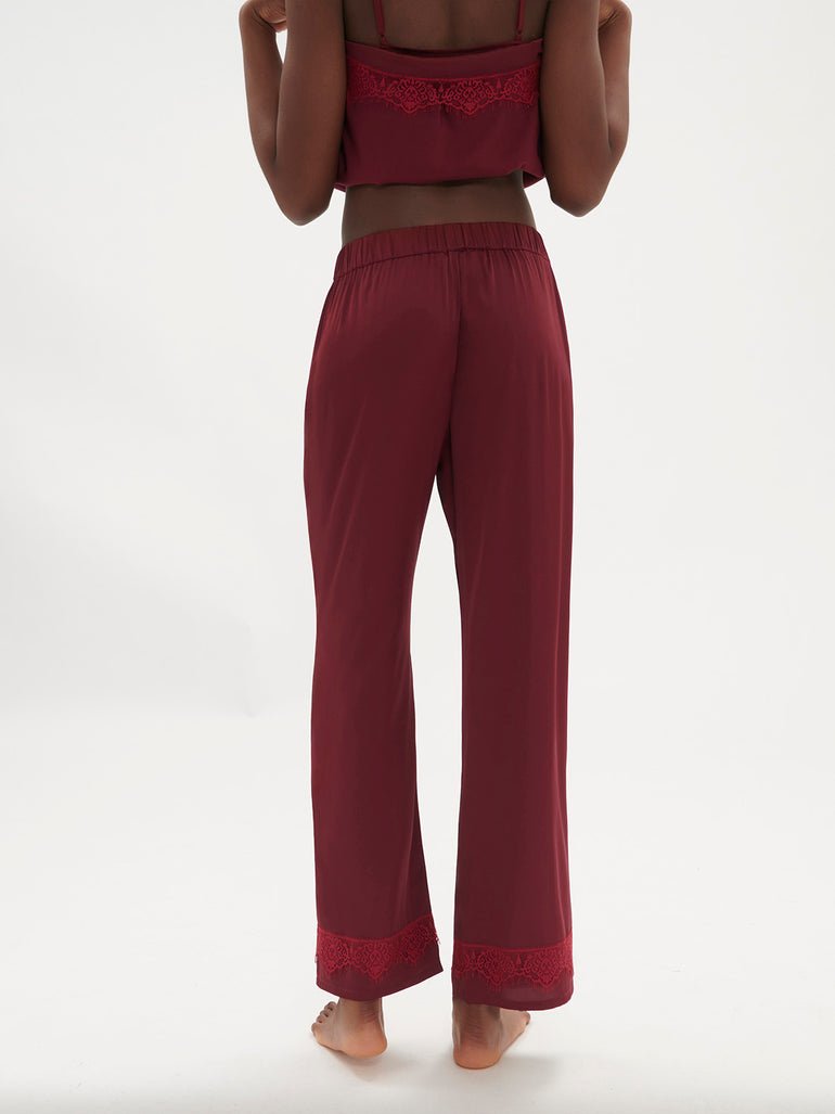 Pantalon - Rouge Spinelle