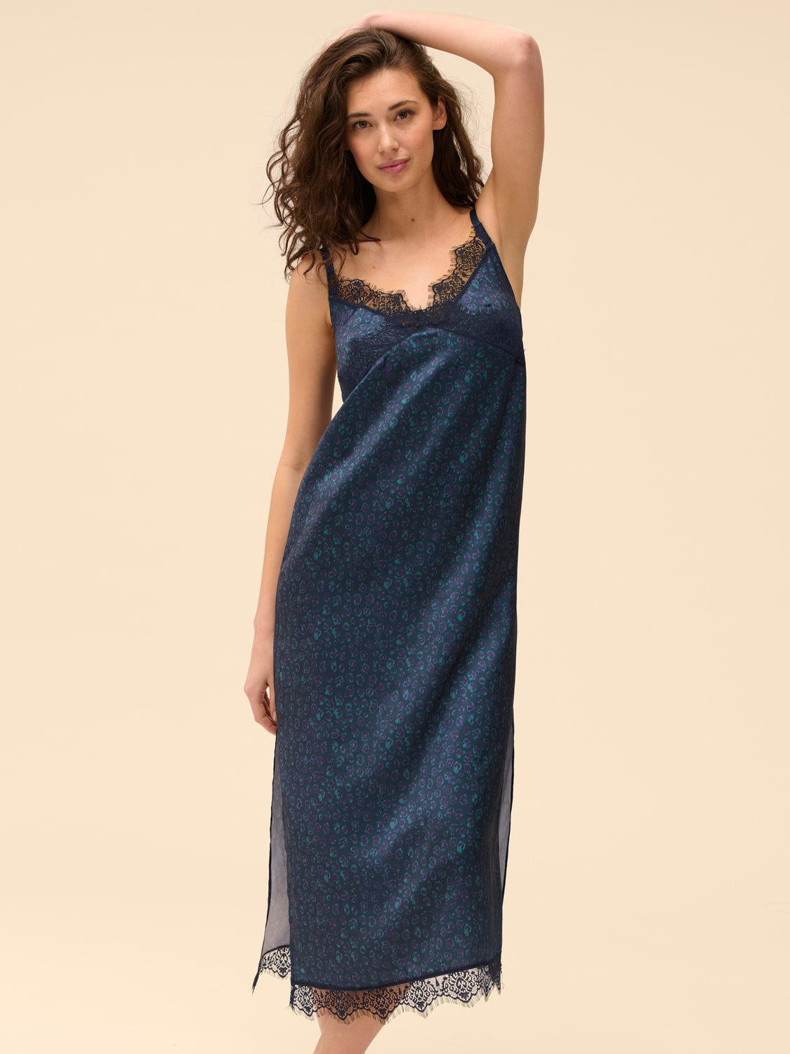 Nuisette longue - Bleu Féline