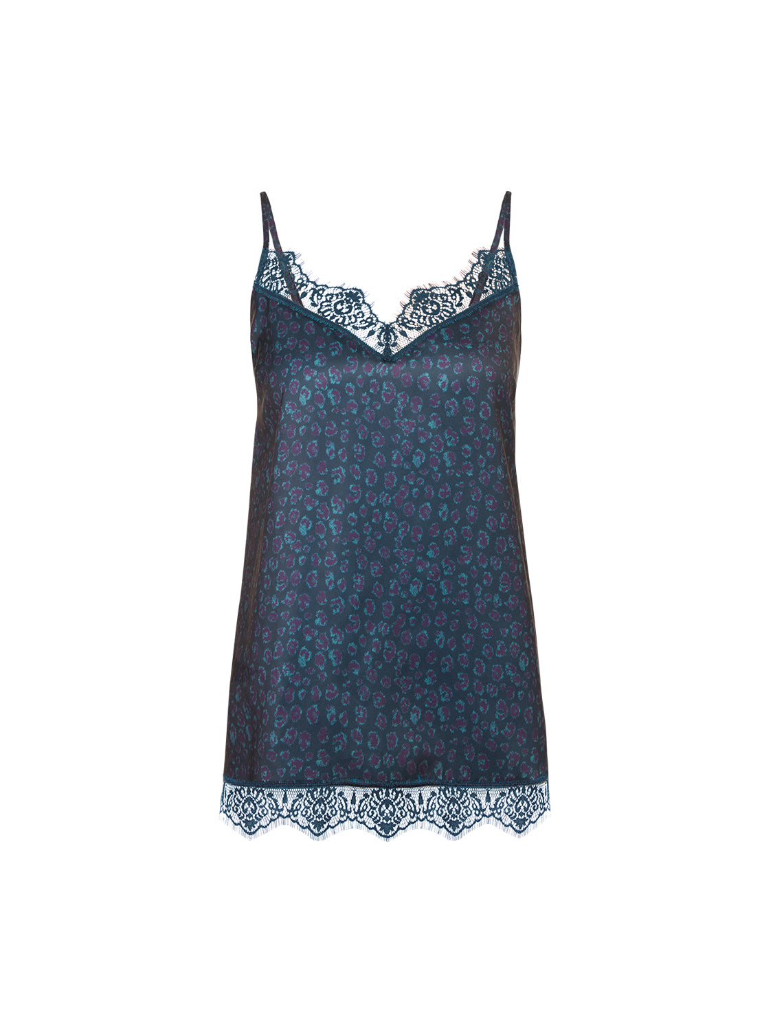 Top - Bleu Féline