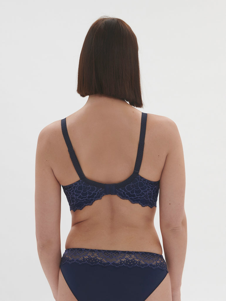 Soutien-gorge spacer décolleté plongeant - Encre