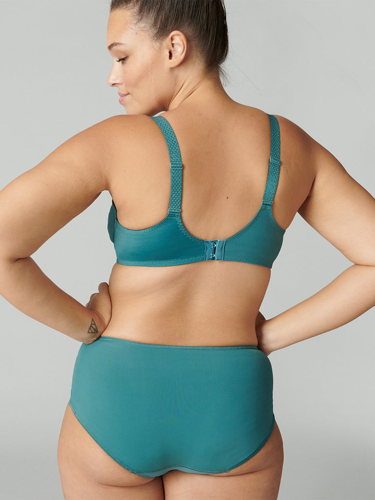 Soutien-gorge avec armatures emboîtant - Vert Boréal