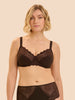 Soutien-gorge avec armature emboitant - Cacao