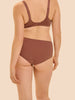 Culotte taille haute - Brun coco