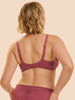 Soutien-gorge avec armature décolleté plongeant - Rose Santal