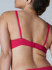 Soutien-gorge corbeille - Rubis/rose