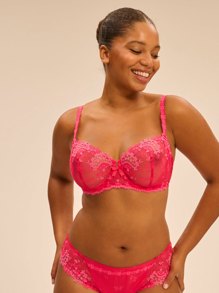 Soutien-gorge corbeille - Rose Fabuleux