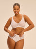 Soutien-gorge sans-armatures structuré - Blanc