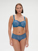 Soutien-gorge corbeille - Bleu Myosotis