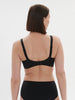 Soutien-gorge avec armature décolleté plongeant - Noir Gem