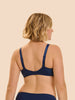 Soutien-gorge avec armature emboitant - Bleu Rainbow