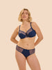 Soutien-gorge avec armature emboitant - Bleu Rainbow