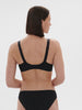 Soutien-gorge avec armature emboitant - Noir Gem