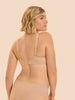 Soutien-gorge avec armatures emboitant - Peau