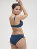 Soutien-gorge corbeille - Bleu Prestige