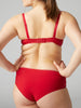 Soutien-gorge push-up triangle - Rouge Opéra