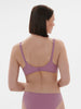 Soutien-gorge spacer décolleté plongeant - Mauve Glamour