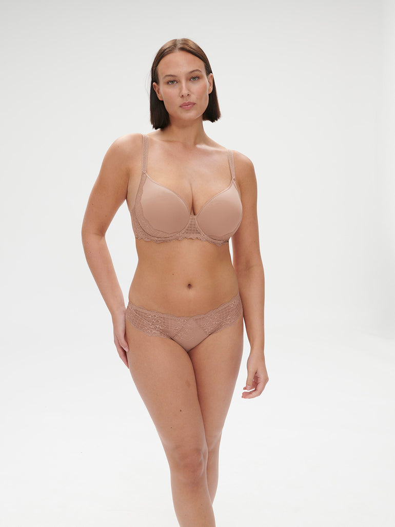 Soutien-gorge spacer décolleté plongeant - Peau