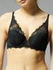 Soutien-gorge push-up décolleté plongeant - Noir