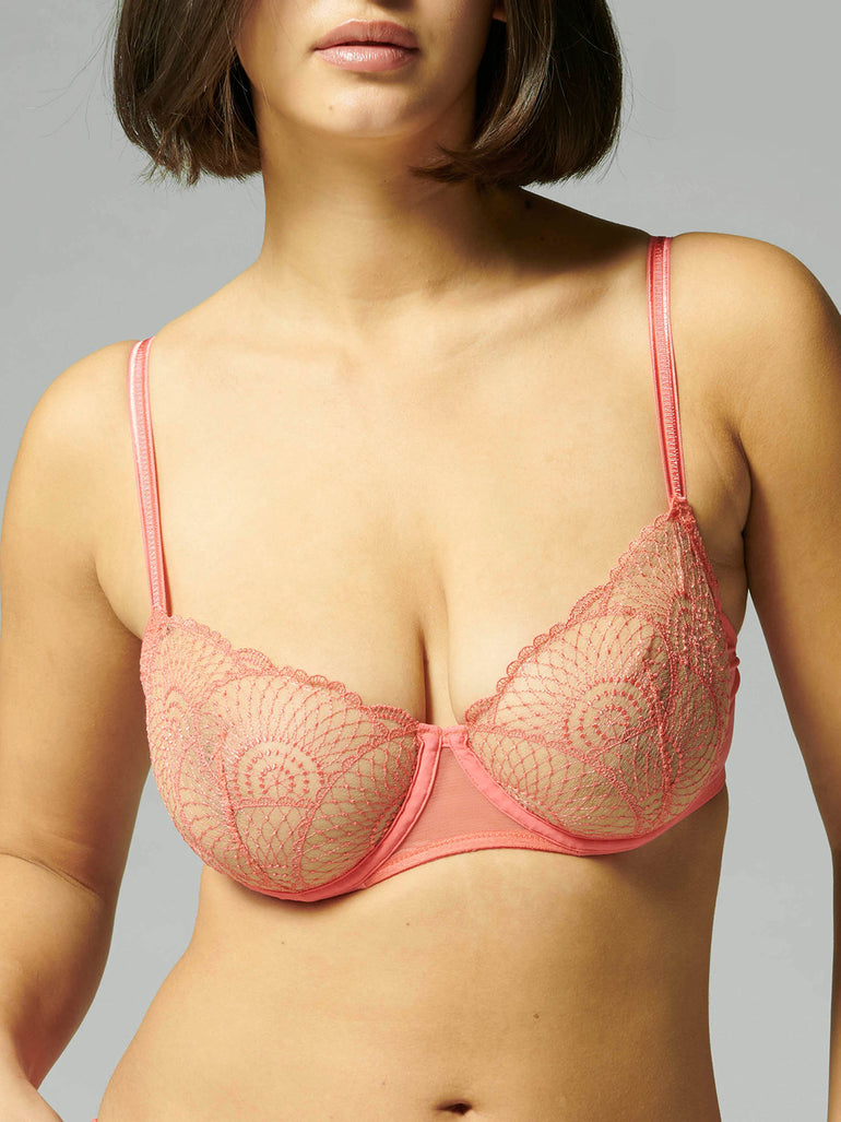 Soutien-gorge corbeille - Papaye