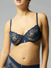 Soutien-gorge corbeille - Bleu infini